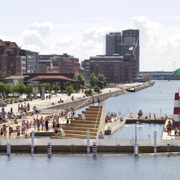 Islands Brygge Harbour bath, Copenhagen