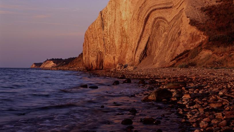 Knude Cliff, Fur, Limfjorden