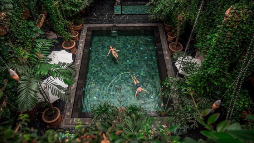 Pool at Manon Les Suites hotel in Copenhagen, Denmark