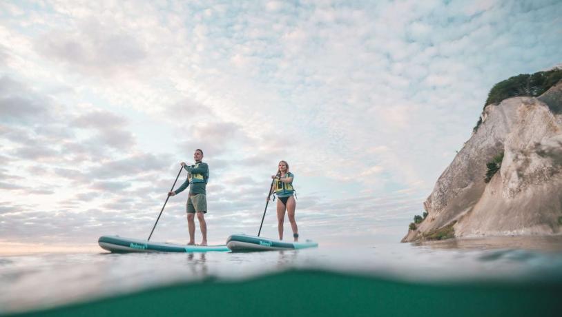 SUP in Møns Klint