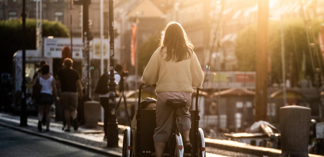 Cargo Fahrrad in Kopenhagen