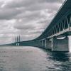 The Øresund Bridge connects Denmark and Sweden