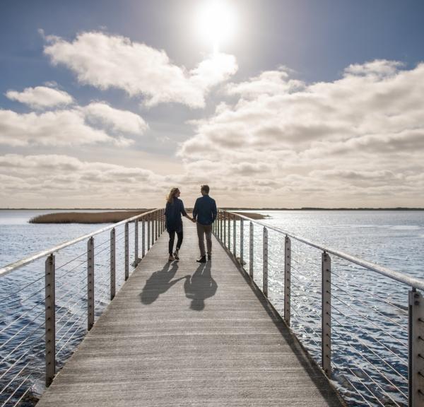 Couple at Ringkøbing Fjord