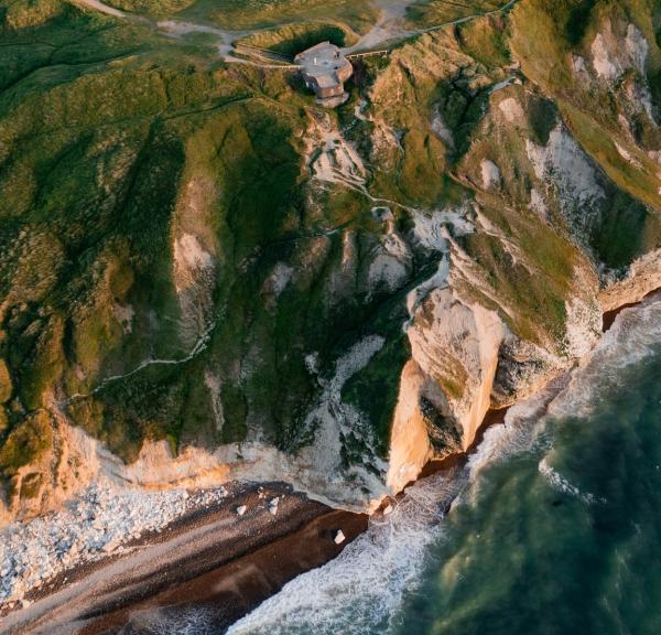 Bulbjerg, natuur Denemarken, vakantie in Jutland