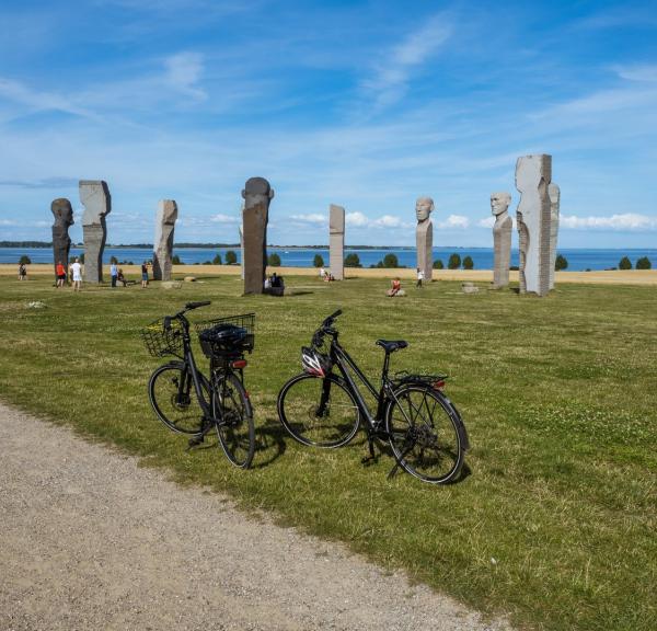 Bikes at Dodekalitten at Lolland-Falster