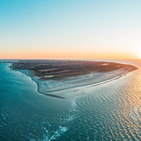 Die Spitze von Dänemark Grenen in Skagen in Nordjütland