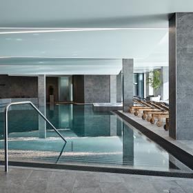 The spa pool at Hotel Alsik in Sønderborg