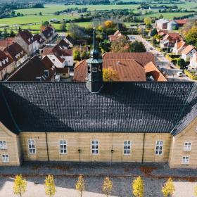 UNESCO-Weltkulturerbestätte Christiansfeld in Südjütland